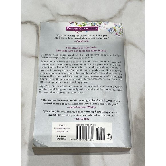 Big Little Lies - By Moriarty, Liane Paperback Novel Book - Picture 3 of 5